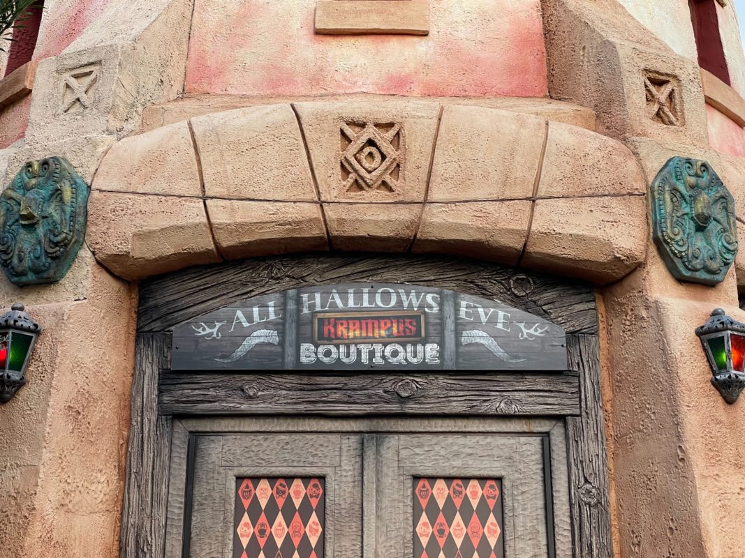 all hallows krampus boutique sign 4001