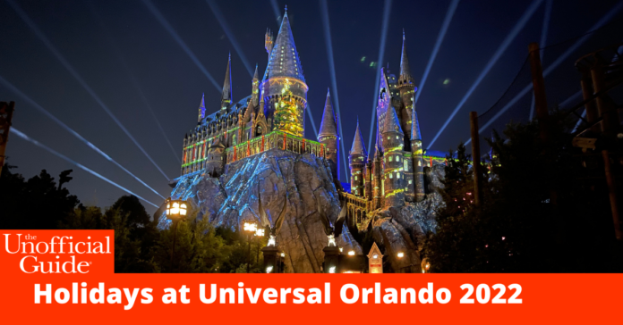 Six Steps for Celebrating the Holidays at Universal Orlando in 2022