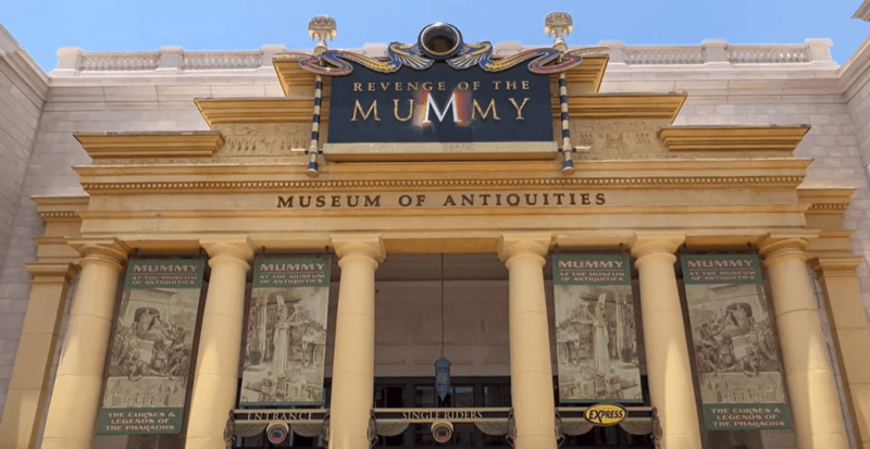 Revenge of the Mummy Technical Rehearsals Finally Over?