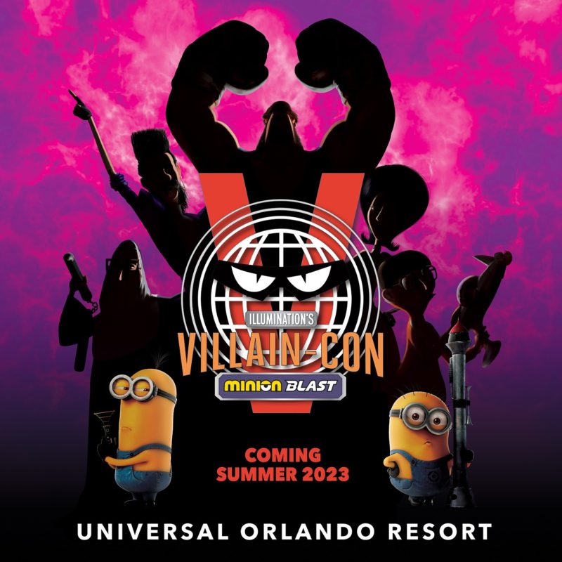BREAKING: Illumination's Villain-Con Minion Blast Officially Announced for Universal Studios
