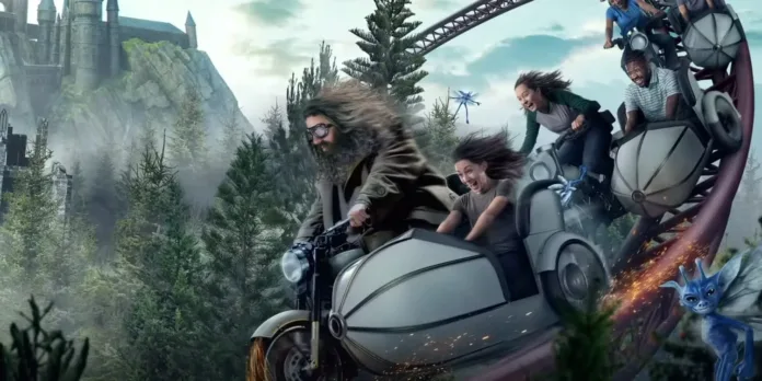 Hagrid's Magical Creatures Motorbike Adventure Universal Orlando