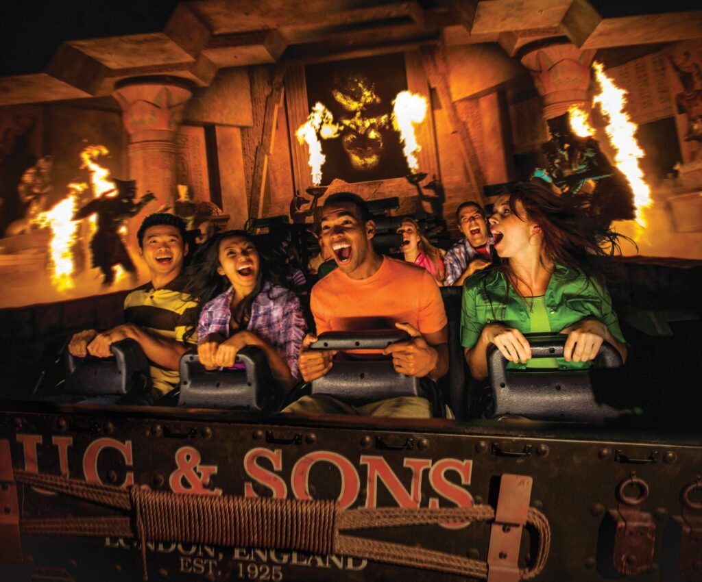 Revenge of the Mummy reaches 100 million riders at Universal