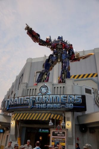Transformers: the Ride - 3D