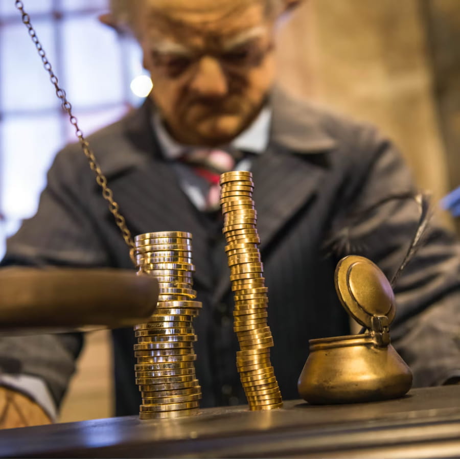 Gringotts Money Exchange in Diagon Alley Universal Studios