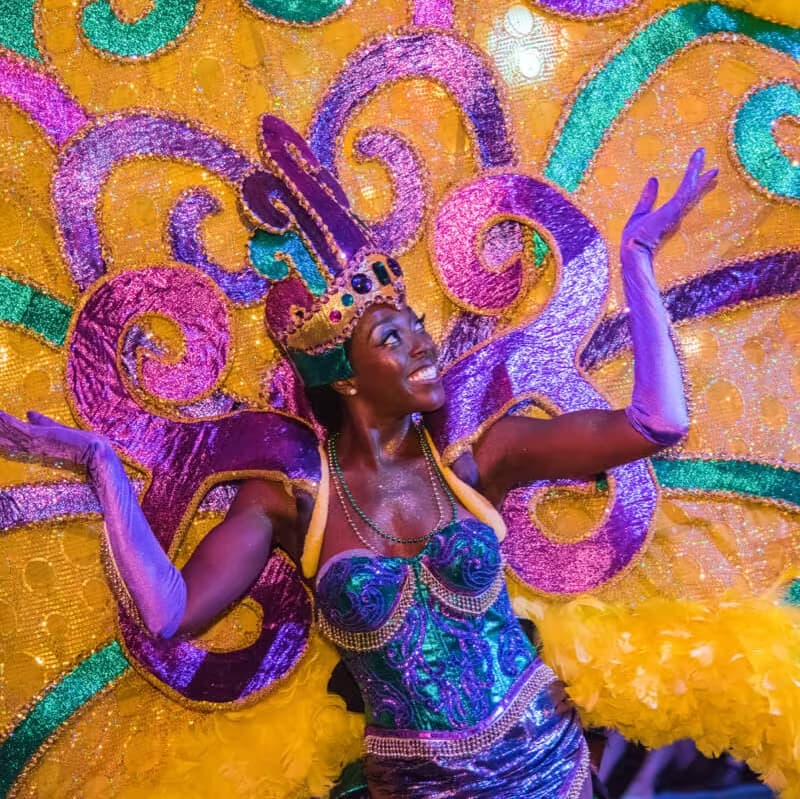 Mardi Gras Celebration 2023 at Universal Orlando Performer