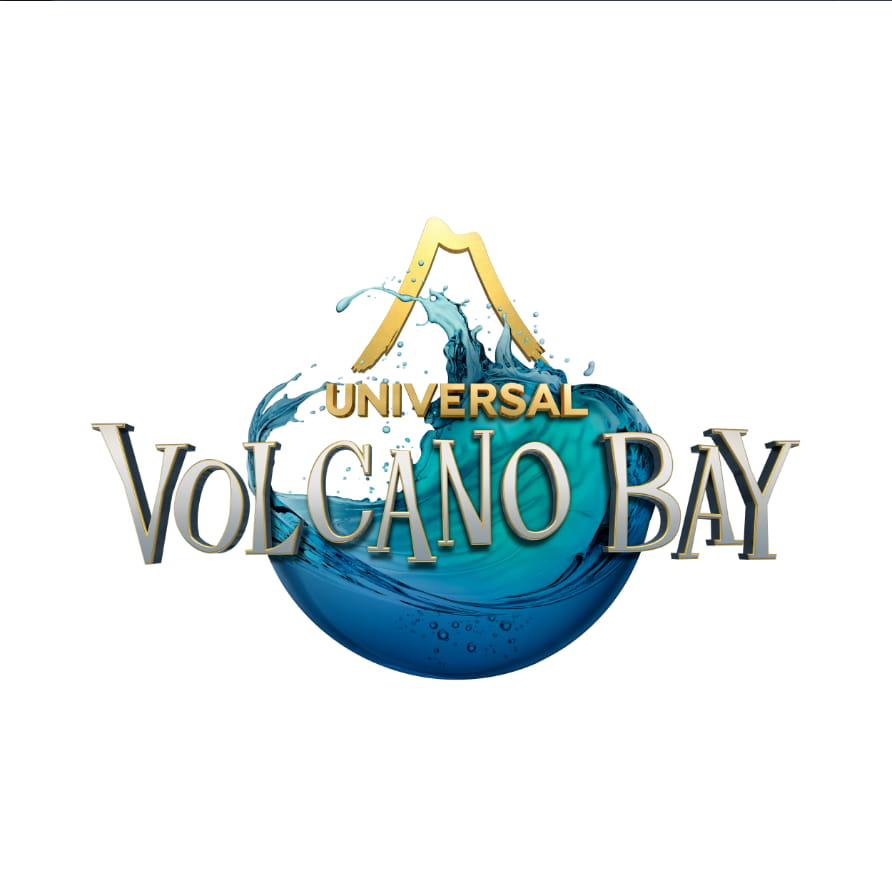 Universal Volcano Bay New Logo