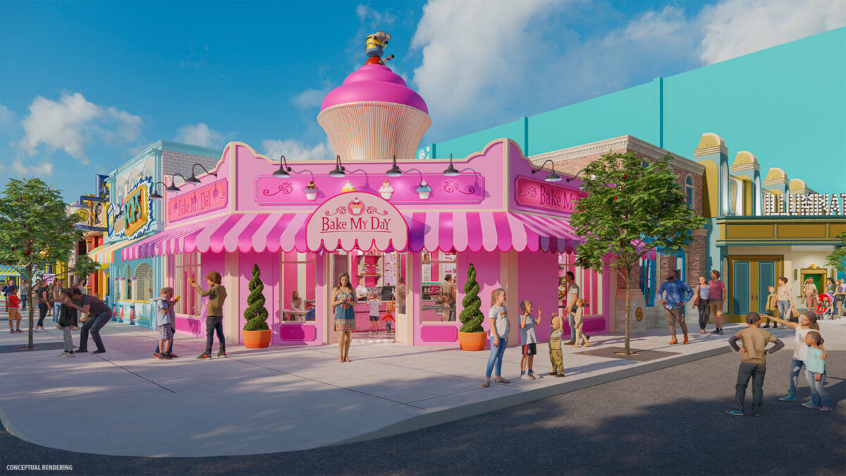 Concept Art for Bake My Day at Universal Orlando Resort