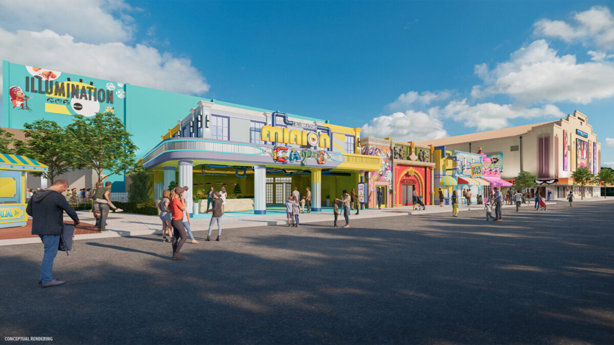 New details have been announced for Illumination's Minion Land in Universal Orlando Resort.