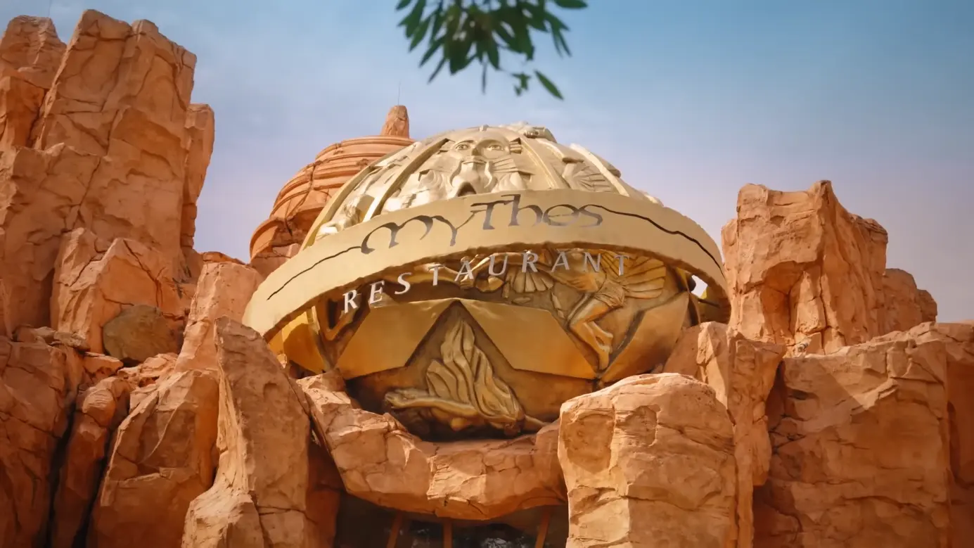 AllEars TV: INSIDE The World's Best Theme Park Restaurant - Mythos Review  