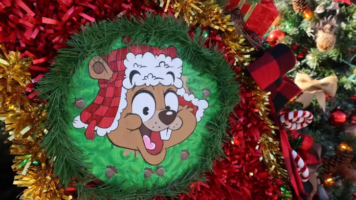 Earl The Squirrel's Christmas Tree Hunt at Universal Studios Holiday 2023