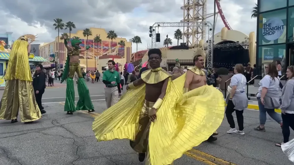 The BEST Of Universal Orlandos Mardi Gras Snacks Drinks Parade  More At Universal Studios 