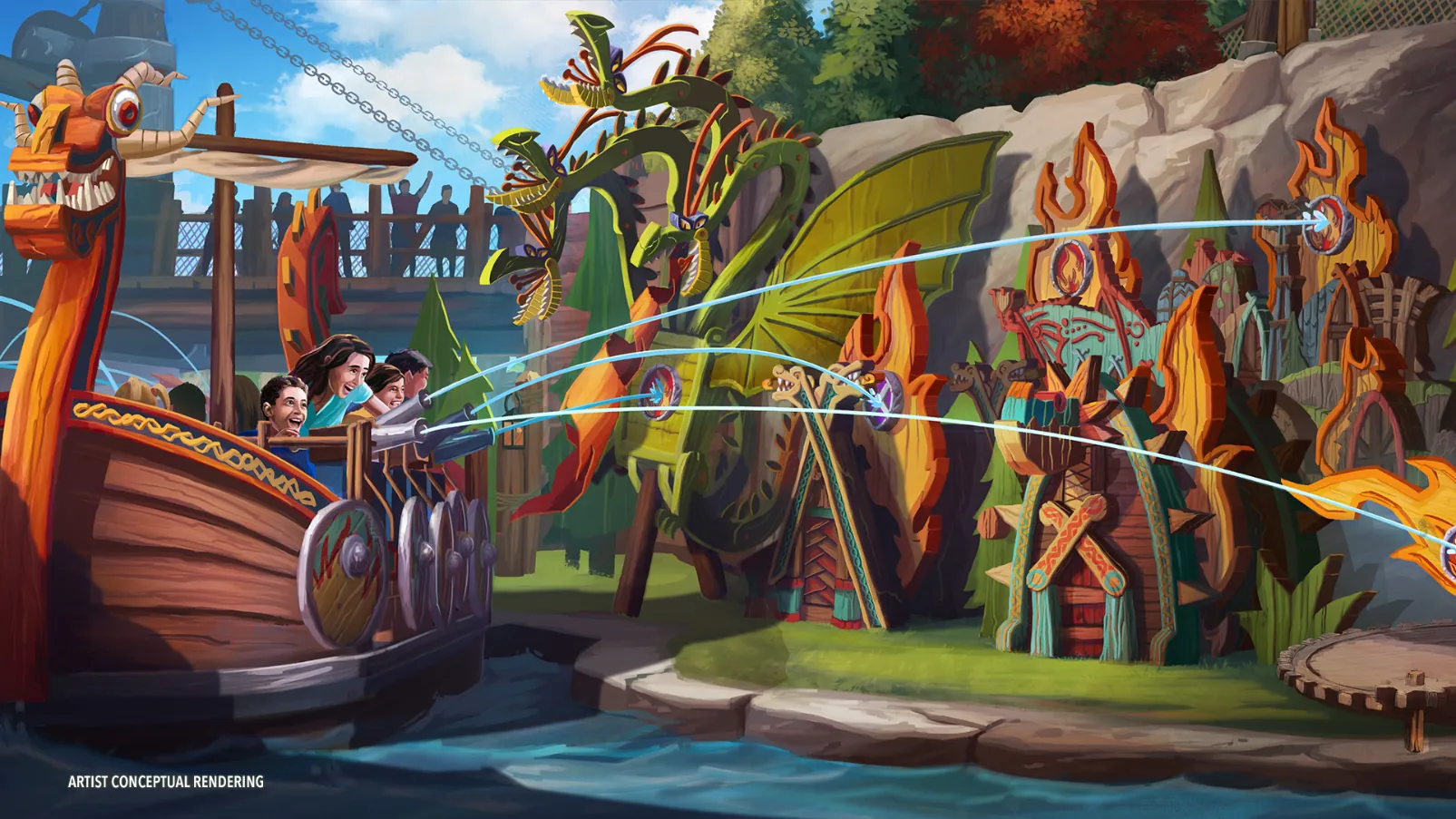 Best Things to Do with Kids at Universal Orlando in 2026 2 Fyre Drill in How to Train Your Dragon Isle of Berk