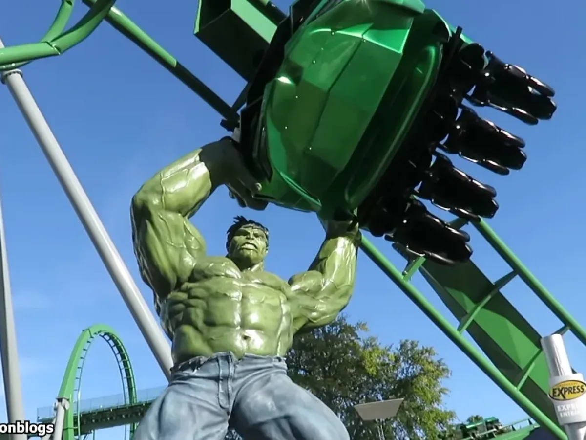 Universals New Ride Hulk