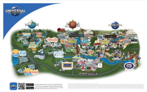 Universal Orlando Florida Park - Universal Orlando Resort Wide Map 300x188 