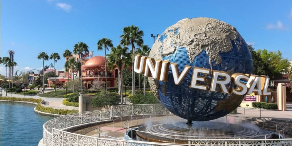 Universal Orlando 3-Day vs 5-Day Tickets: Which Saves More? 1 Universal Orlando iconic spinning globe with Hard Rock Cafe and Islands of Adventure
