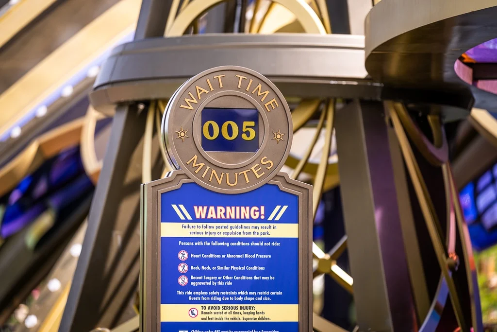 Epic Universe Cuts September 2026 Hours to 10-Hour Days 3 Epic Universe attraction wait times displayed in the park