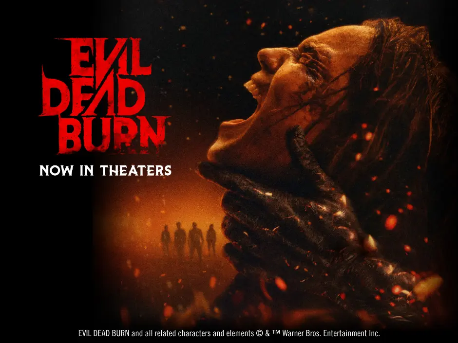 HHN 35 Lineup: Evil Dead Burn Joins 9 Confirmed Houses 4 Evil Dead Burn haunted house key art for HHN 35