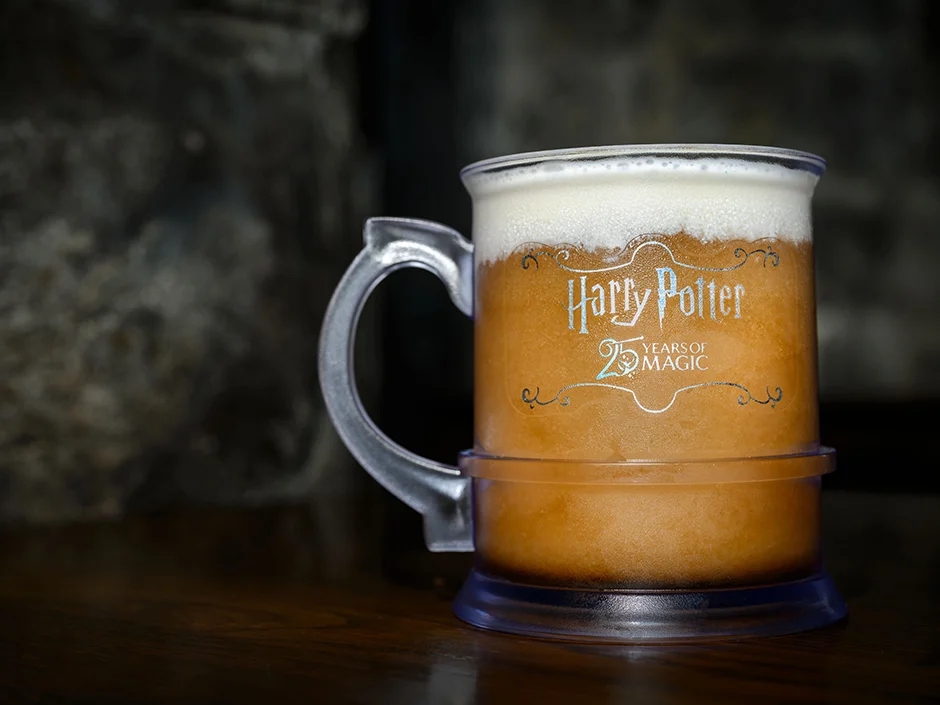 Back to Hogwarts 2026 Spans All 3 Universal Orlando Parks 1 Harry Potter 25th Anniversary Butterbeer mug at Universal Orlando