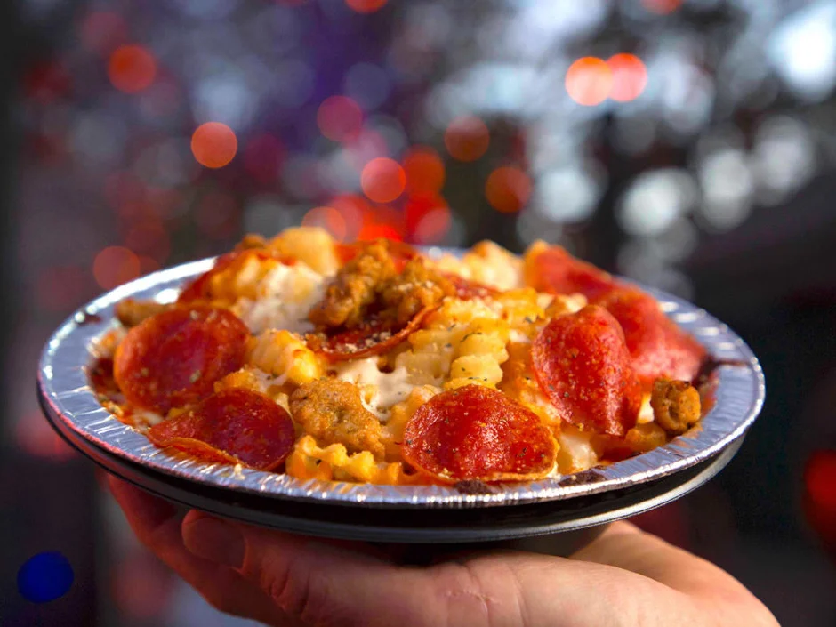 Universal Orlando Fall 2026 Guide: Events, Weather & Tips 13 Pizza Fries served during Halloween Horror Nights