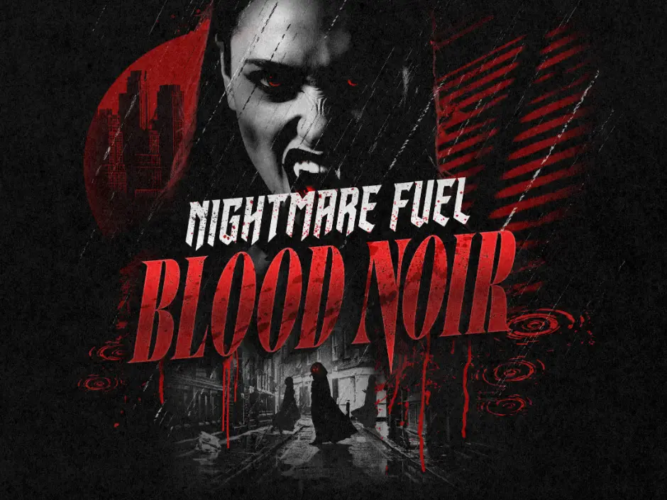 HHN 35 Lineup: Evil Dead Burn Joins 9 Confirmed Houses 12 Nightmare Fuel Blood Noir show key art for HHN 35