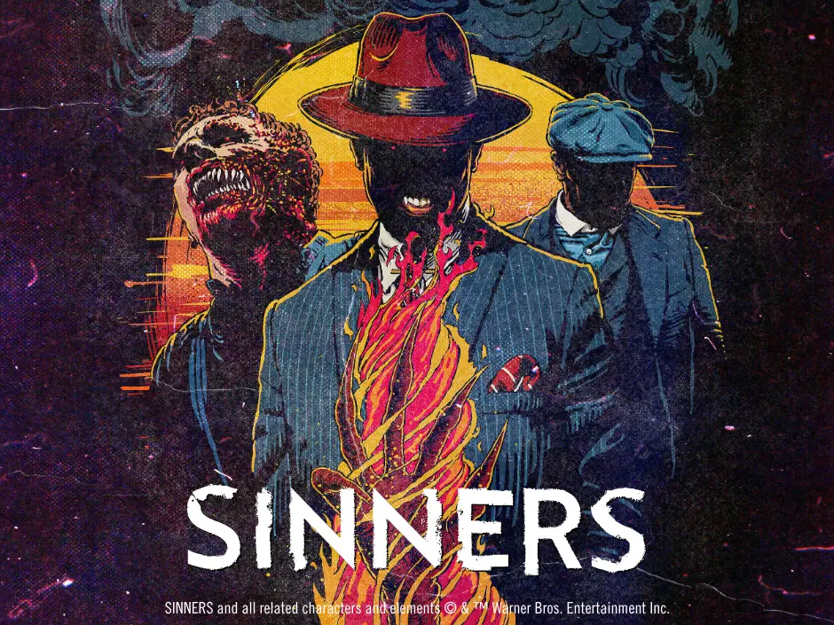 HHN 35 Lineup: Evil Dead Burn Joins 9 Confirmed Houses 1 Sinners haunted house key art for Halloween Horror Nights 35