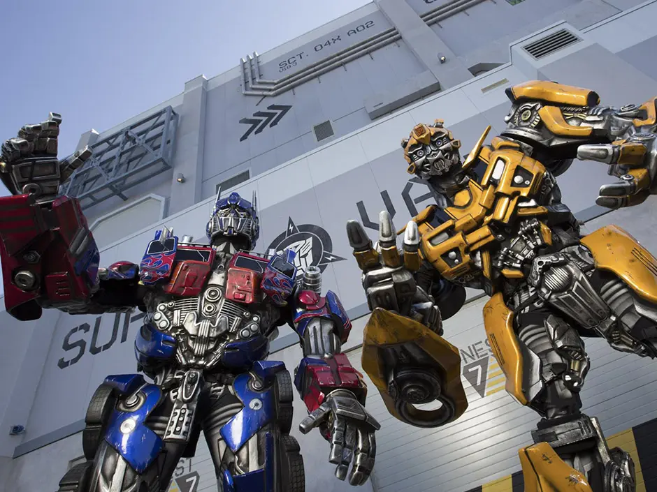 Universal Studios Florida Guide 2026: Rides, Tips & Must-Dos 6 TRANSFORMERS characters at Universal Studios Florida