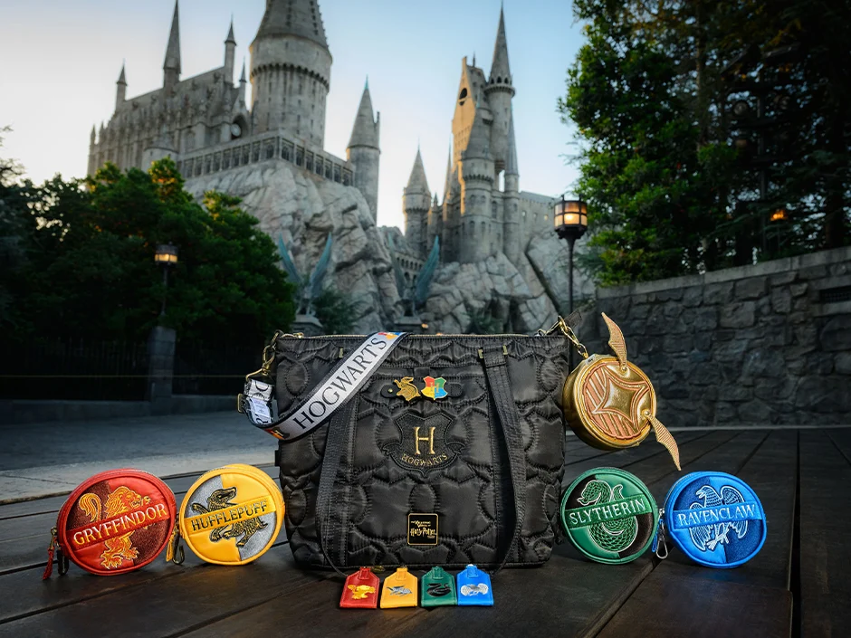 Back to Hogwarts 2026 Spans All 3 Universal Orlando Parks 3 Wizarding World of Harry Potter Lug Build-A-Bag collection