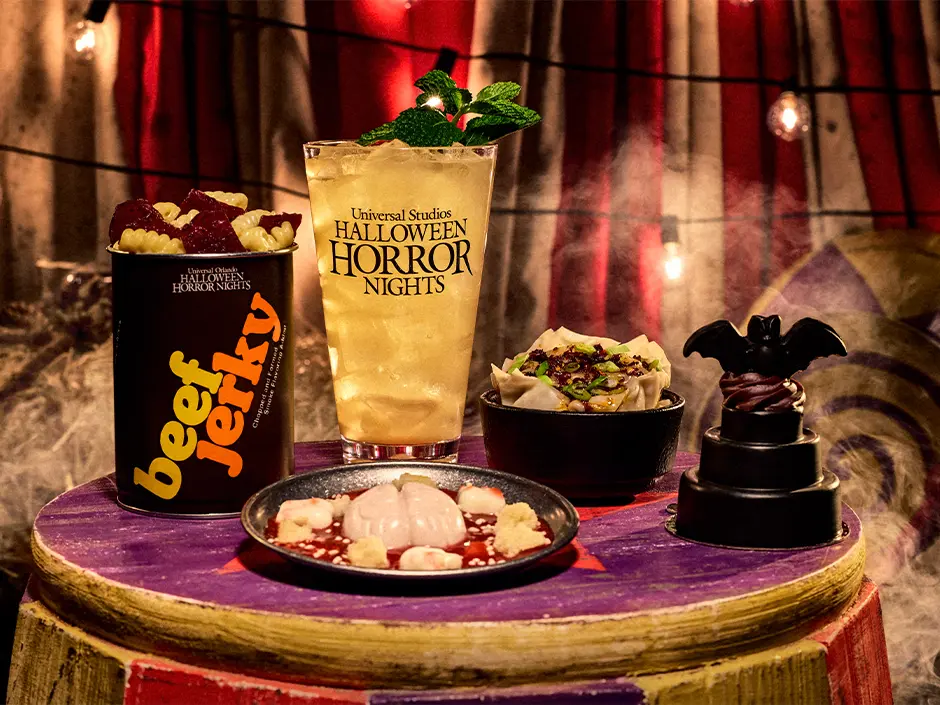 HHN 2026 Food, Shows and Merchandise: What to Prioritize 1 Halloween Horror Nights 2026 food inspired by five haunted houses